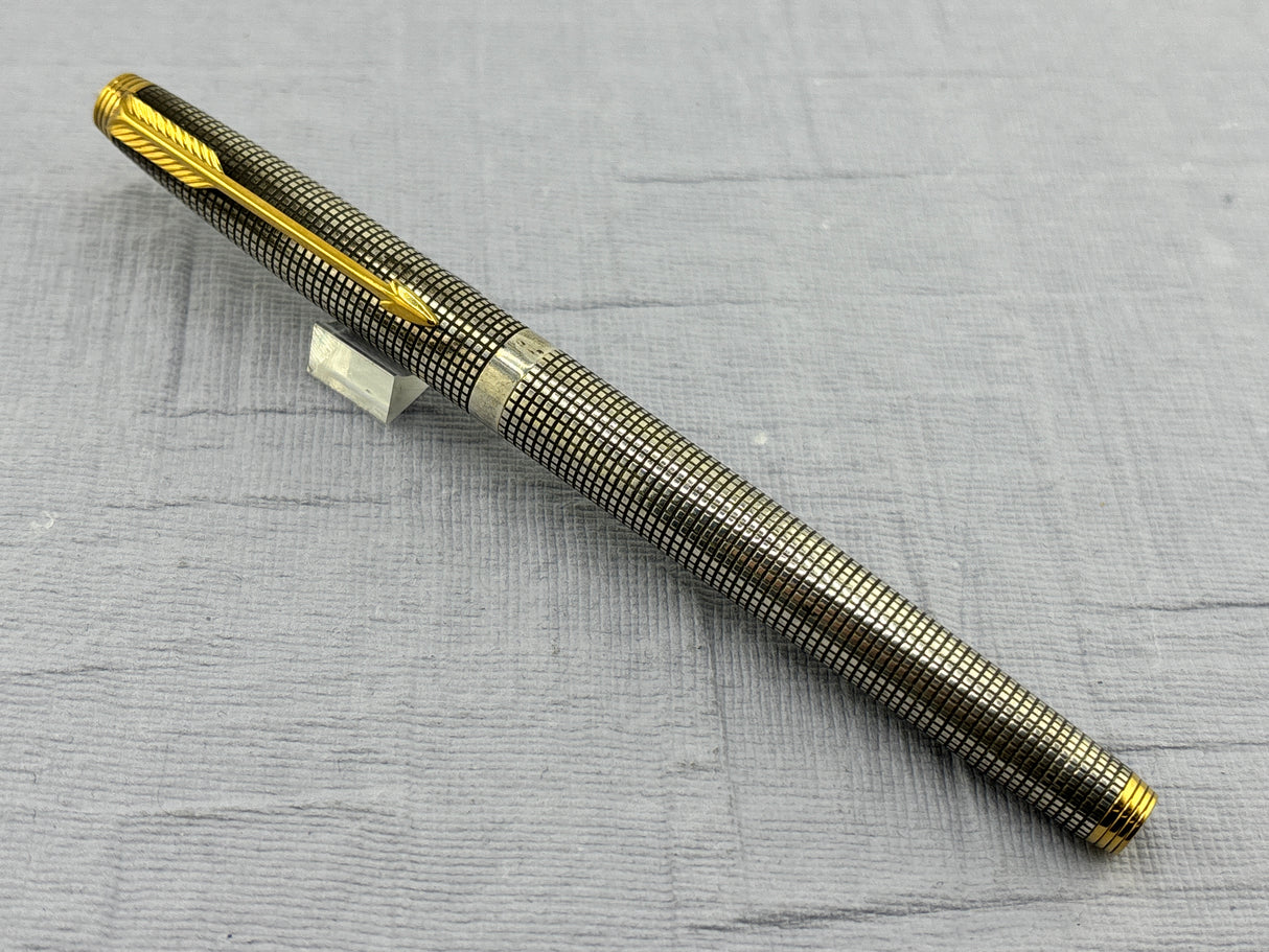 Parker 75 Sterling Silver 925" cisele - Fountain Pen