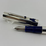 Omas UNICEF Signs for Children Sterling Silver Prince Egon Limited Edition - Flexible Generic OMAS Medium 14kt Gold Replacement Nib - A Beautiful Sterling OMAS to be Enjoyed as an Everyday Writer!