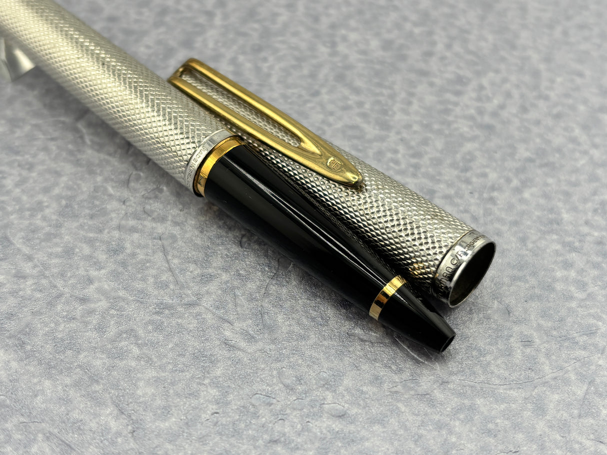 Waterman CF full sterling silver 925 Barleycorn - Roller Ball