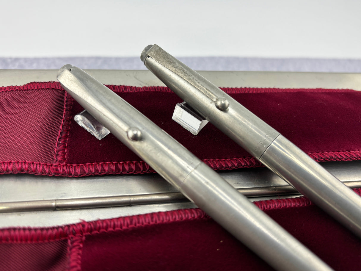 PARKER 75 Americana Pewter Set Bicentenial   - Wonderful set in new condition and all complete of accessories