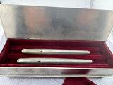 PARKER 75 Americana Pewter Set Bicentenial   - Wonderful set in new condition and all complete of accessories