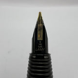 Lamy PVD-Coated Black Matte Imporium Fountain Pen   - Broad 14kt Gold Nib
