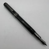 Sailor Cylint Black Stainless Steel Fountain Pen   - Fine 21kt Gold Nib