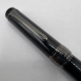 Sailor Cylint Black Stainless Steel Fountain Pen   - Fine 21kt Gold Nib
