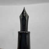 Sailor Cylint Black Stainless Steel Fountain Pen   - Fine 21kt Gold Nib