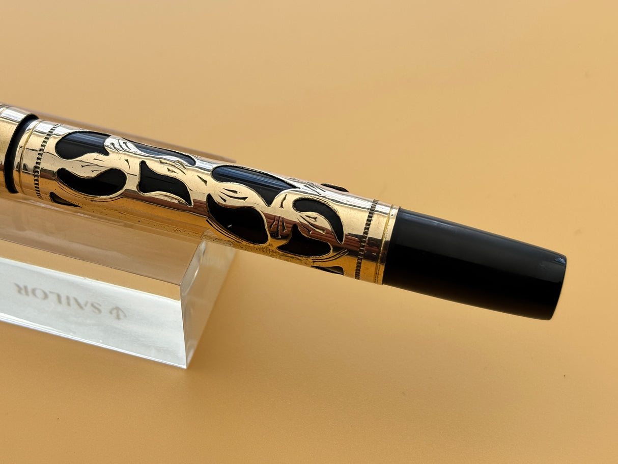 Waterman 0552 Gold filled Overlays Art Nouveau  - Fountain Pen
