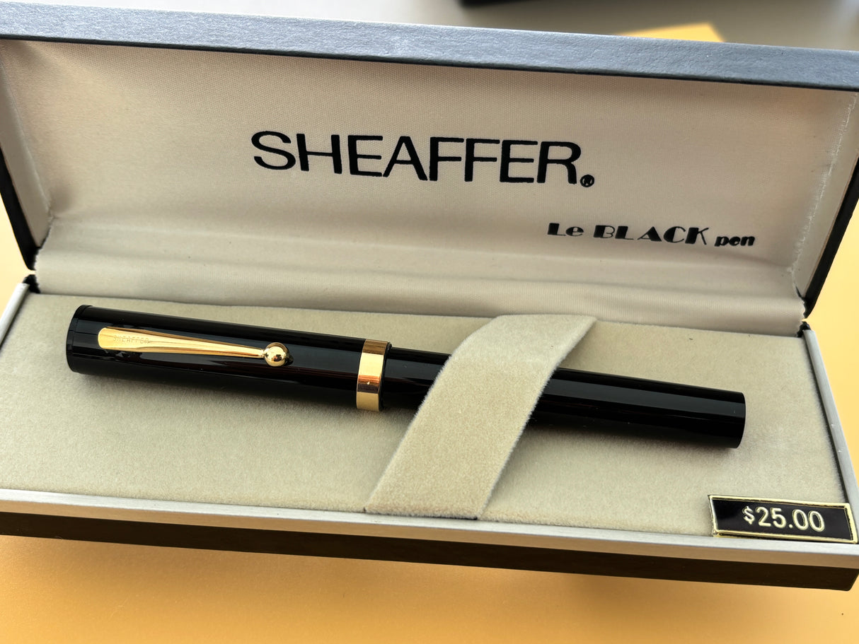 Sheaffer " Le Black Pen " circa 1990 New condition and boxed  - Fountain Pen