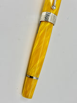 Montegrappa Miya #450 Fountain Pen – Lustrous Yellow Celluloid
