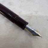 Montblanc Meisterstuck #146 LeGrand Bordeaux Fountain Pen   -  Fine 14kt Gold Nib - Engraved Cap