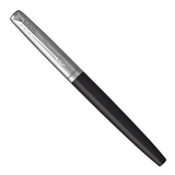 Parker Jotter Bond Street Black Chrome Trim Fountain Pen