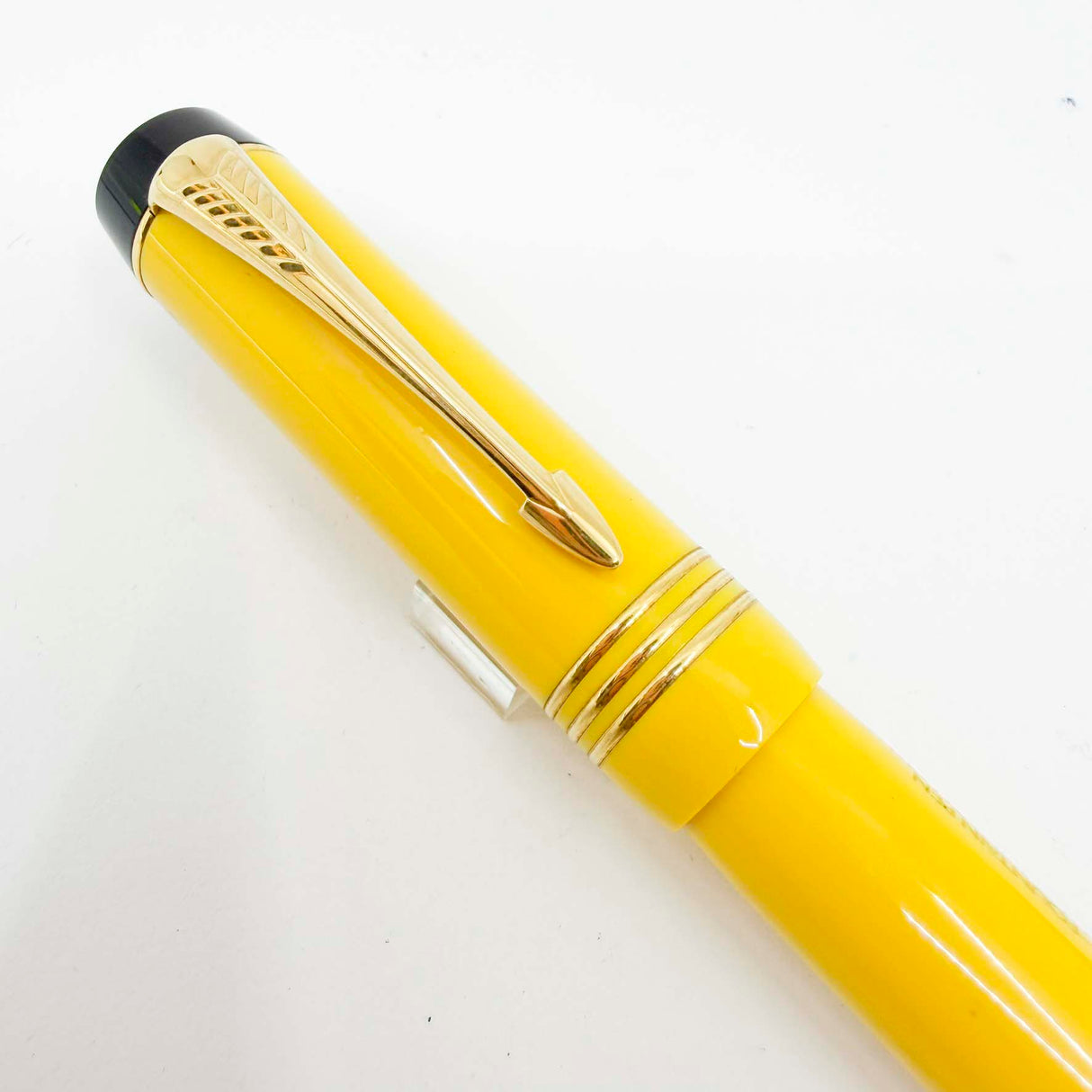 Parker Duofold Centennial Mandarin Yellow Limited Edition  Fountain Pen - Medium 18kt Gold Nib