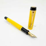 Parker Duofold Centennial Mandarin Yellow Limited Edition  Fountain Pen - Medium 18kt Gold Nib