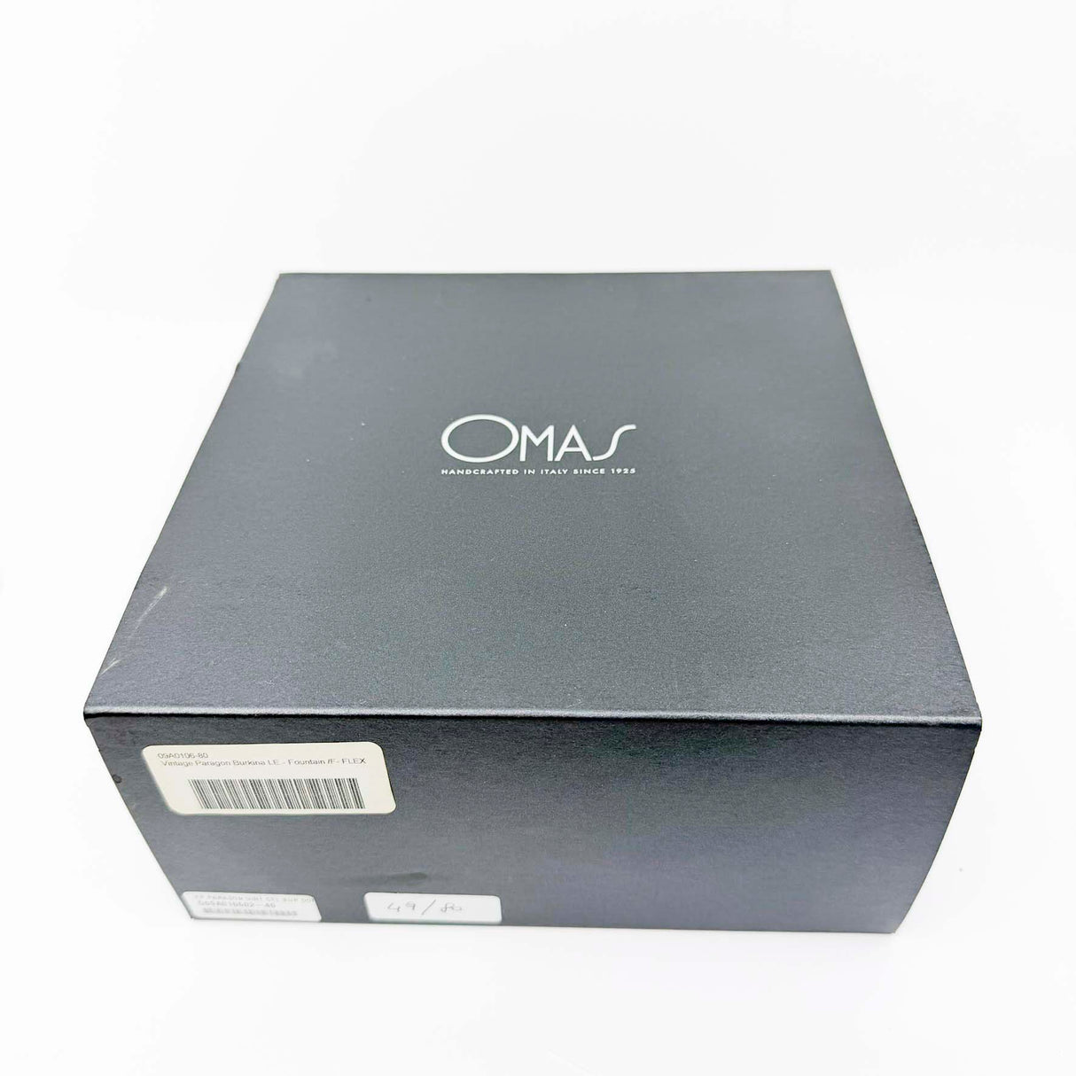 OMAS Original Arte Italiana Paragon "Vintage" Burkina Celluloid Limited Edition Fountain Pen - #49/80 - Fine "Extra Fleassible" 14Kt Gold Nib - One of the Most Desirable OMAS Celluloids and Nibs!