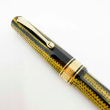 OMAS Original Arte Italiana Paragon "Vintage" Burkina Celluloid Limited Edition Fountain Pen - #49/80 - Fine "Extra Fleassible" 14Kt Gold Nib - One of the Most Desirable OMAS Celluloids and Nibs!