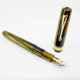 OMAS Original Arte Italiana Paragon "Vintage" Burkina Celluloid Limited Edition Fountain Pen - #49/80 - Fine "Extra Fleassible" 14Kt Gold Nib - One of the Most Desirable OMAS Celluloids and Nibs!