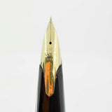 Pilot-Namiki Sterling Silver Crane Fountain Pen - Medium 18kt Gold Nib