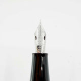 Montegrappa Miya 450 Lustrous Orange Celluloid Limited Edition Fountain Pen - Flexible Fine 14kt Gold Nib