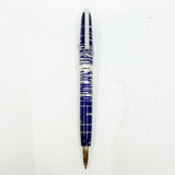 Cartier Constellation Limited Edition Blue Laque & Platinum Plated Ballpoint Pen - LE# 690/1847