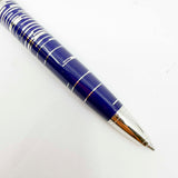 Cartier Constellation Limited Edition Blue Laque & Platinum Plated Ballpoint Pen - LE# 690/1847