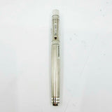 Yard-o-Led Sterling Silver Viceroy Grand Barley Fountain Pen  - Broad 18kt Gold Nib