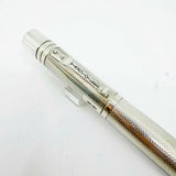 Yard-o-Led Sterling Silver Viceroy Grand Barley Fountain Pen  - Broad 18kt Gold Nib