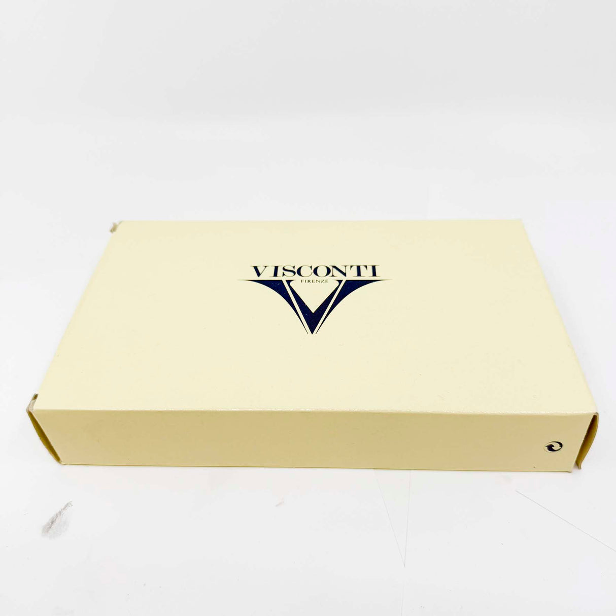 Visconti Wall Street Glittering Burgundy Striped Celluloid Fountain Pen  -  Flexible Fine 23K Palladium Nib