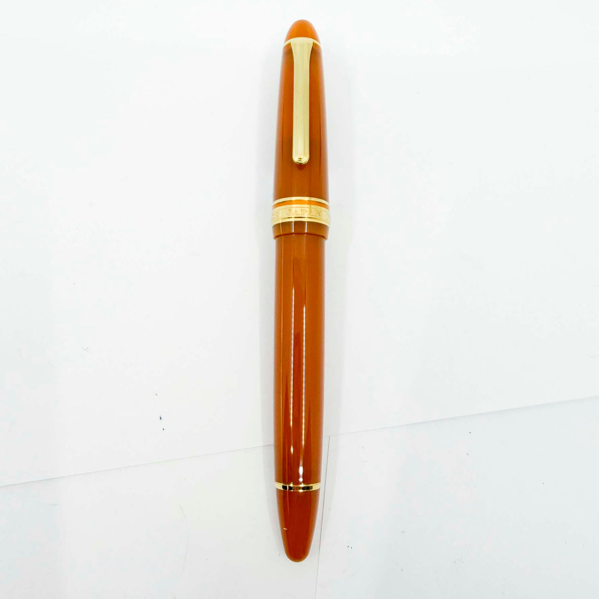 Sailor 1911L Large Butterscotch Limited Edition Fountain  Pen (Only 100 of each Size Made-Fountain Pen Hospital Exclusive) - Broad 21kt Gold Nib