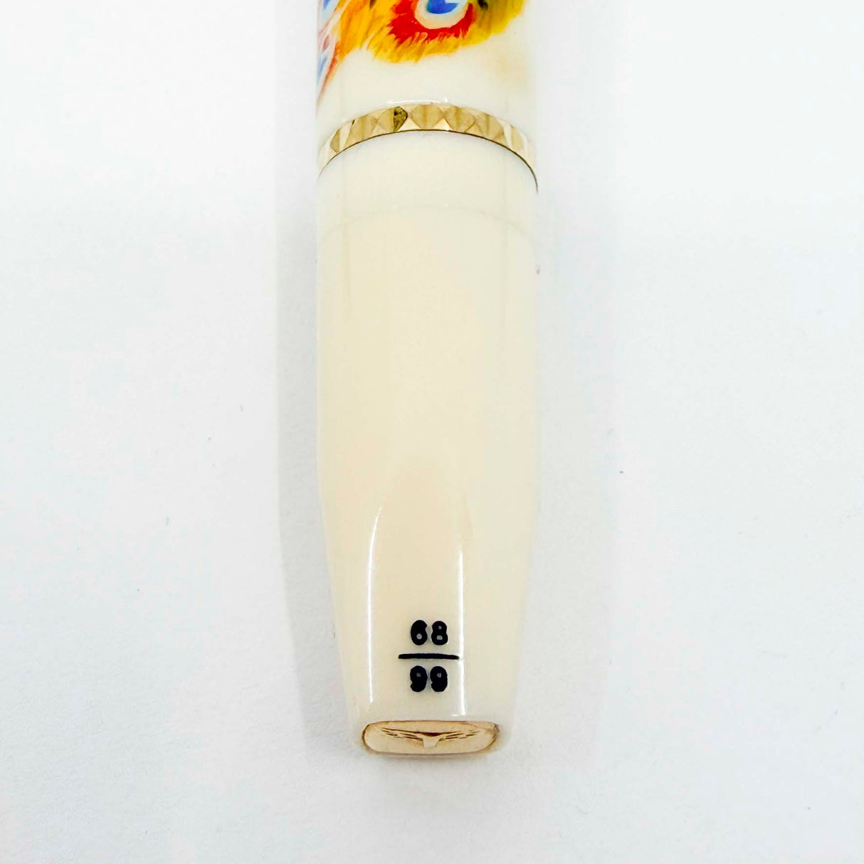Tibaldi PHOENIX Ivory Resin Limited Edition Rollerball - Made by Montegrappa