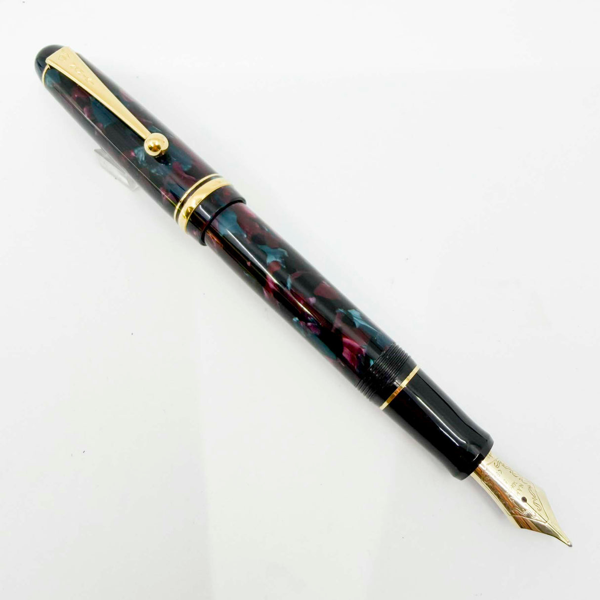 Pilot Namiki Marbled "Medley" Impressions Fountain Pen - Broad 14kt Gold Nib - Scarce in this Finish!