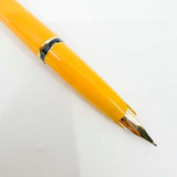 Montblanc Generation Yellow Fountain Pen - Medium 14kt Gold Nib