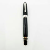 Montblanc Extra Large Boheme Retractable Fountain Pen  - Made Without Stone in Clip - RARE -Medium 18kt Gold Nib
