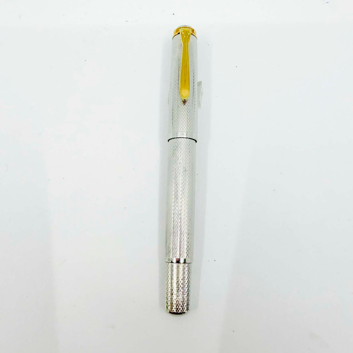 Pelikan Souveran M750 Silver-Plated 150th Anniversary Silver Jubilee Special Edition Fountain Pen - Fine 18kt Gold Nib