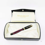 Conway Stewart "The Garner 100" Patriot Striped Barrel Limited Edition  Fountain Pen - Medium 18kt Gold Nib
