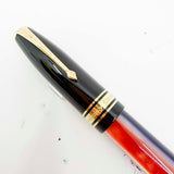 Conway Stewart "The Garner 100" Patriot Striped Barrel Limited Edition  Fountain Pen - Medium 18kt Gold Nib