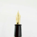 Conway Stewart "The Garner 100" Patriot Striped Barrel Limited Edition  Fountain Pen - Medium 18kt Gold Nib