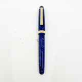 Platinum 3776 Century Celluloid Midnight Ocean Blue Fountain Pen - Music 14kt Gold Nib