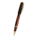 Visconti Medici Briarwood w/Gold Trim - Rollerball