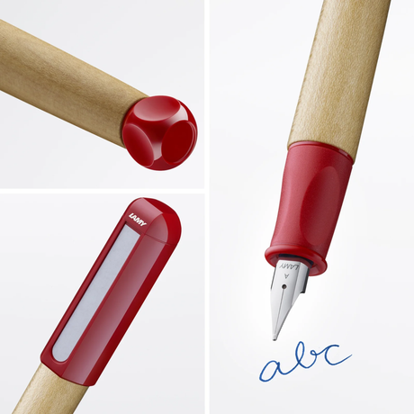 LAMY ABC Red Fountain Pen Collection