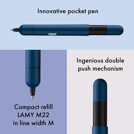 LAMY Pico Imperial Blue Ballpoint Pen Collection