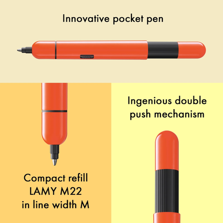 LAMY Pico Laser Orange Ballpoint Pen Collection