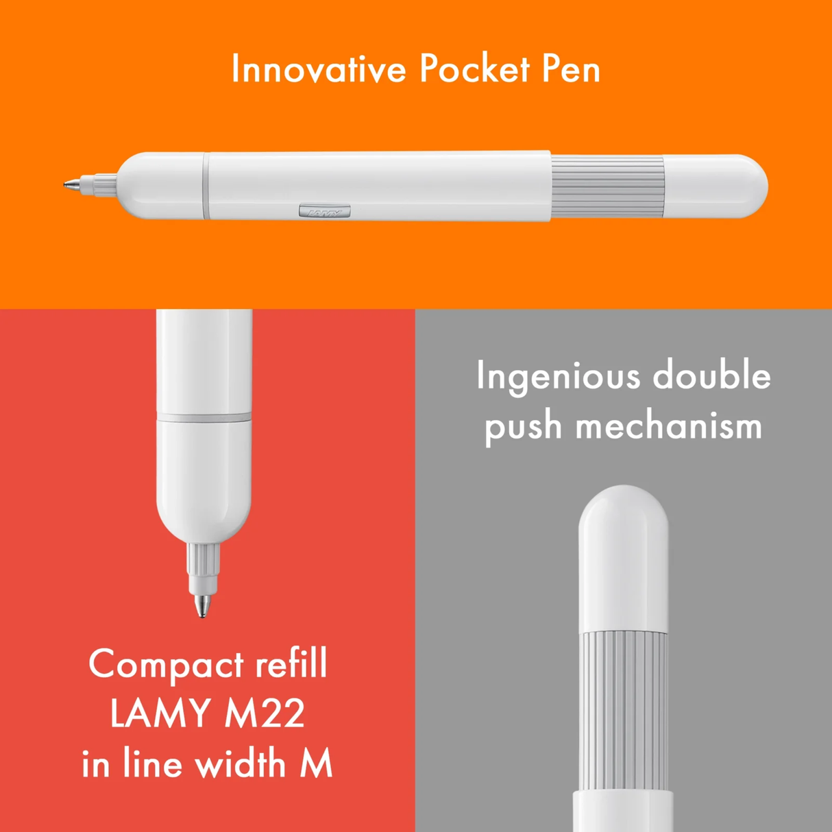 LAMY Pico White Ballpoint Pen Collection