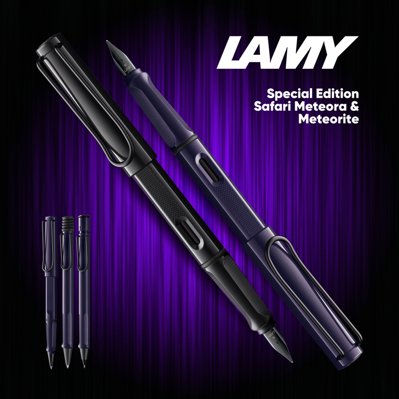 LAMY Safari Meteora & Meteorite Special Edition Collection