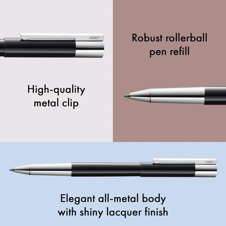 LAMY Scala Pianoblack Rollerball Pen Collection