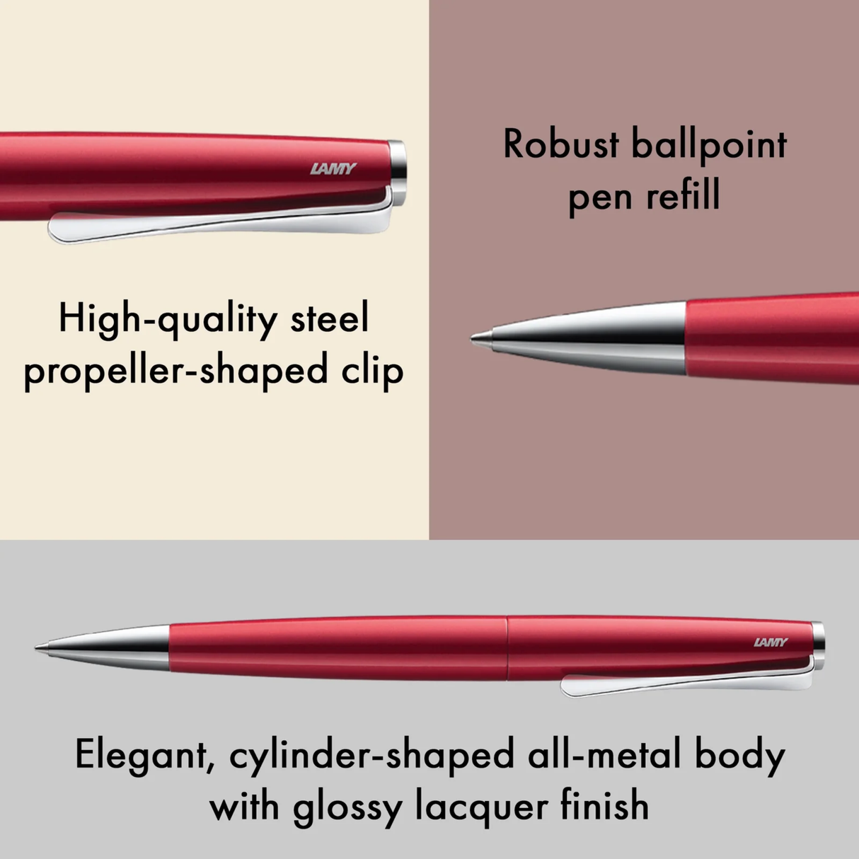 LAMY Studio Pianored Ballpoint Collection