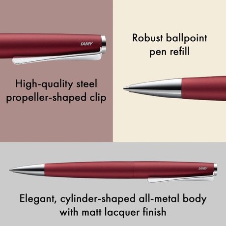LAMY Studio Royalred Ballpoint Collection