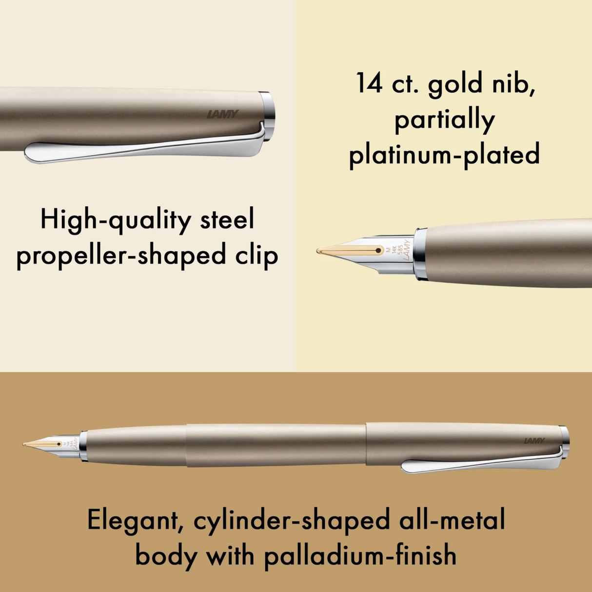 LAMY Studio Palladium Fountain Pen Collection