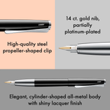 LAMY Studio Piano Black Fountain Pen Collection