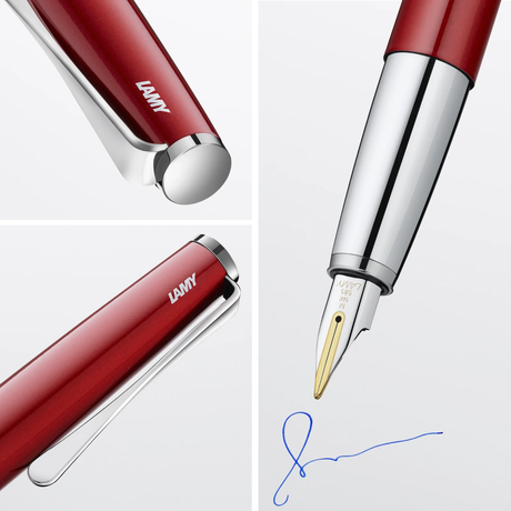 LAMY Studio Piano Red Fountain Pen Collection