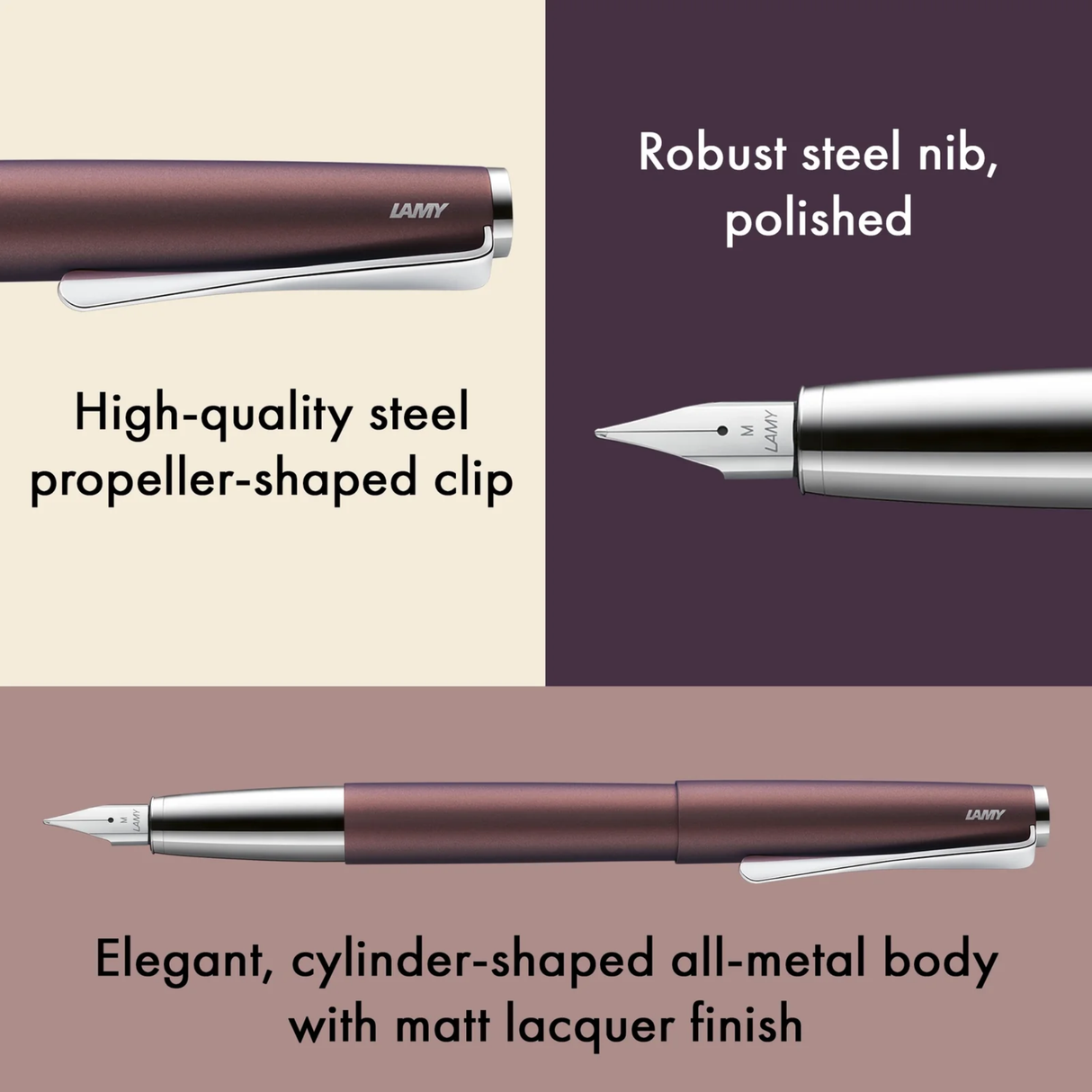 LAMY Studio Orion Matt Fountain Pen Collection