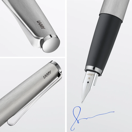 LAMY Studio Stainless Steel Brushed Fountain Pen Collection